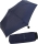 Ultra Mini Taschenschirm Damen Regenschirm Uni - navy-blau