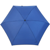 Ultra Mini Taschenschirm Damen Regenschirm Uni - royal-blau