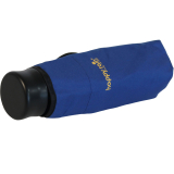Ultra Mini Taschenschirm Damen Regenschirm Uni - royal-blau