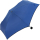 Ultra Mini Taschenschirm Damen Regenschirm Uni - royal-blau