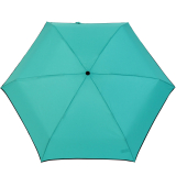 Ultra Mini Taschenschirm Damen Regenschirm Uni - mint
