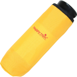 Ultra Mini Taschenschirm Damen Regenschirm Uni - gelb
