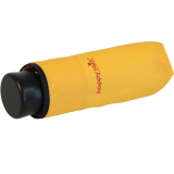 Ultra Mini Taschenschirm Damen Regenschirm Uni - gelb