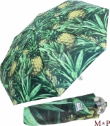 M&P Super-Mini Damen Taschenschirm Regenschirm Fotografico - Ananas
