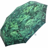 M&P Super-Mini Damen Taschenschirm Regenschirm Fotografico - Farn
