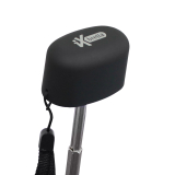 iX-brella Super-Mini-Taschenschirm - winziger Regenschirm im Etui - schwarz