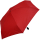 iX-brella Super-Mini-Taschenschirm - winziger Regenschirm im Etui - rot