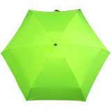 iX-brella Super-Mini-Taschenschirm - winziger Regenschirm im Etui - neon-gr&uuml;n