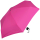 iX-brella Super-Mini-Taschenschirm - winziger Regenschirm im Etui - neon-pink