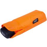 iX-brella Super-Mini-Taschenschirm - winziger Regenschirm im Etui - neon-orange