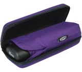 iX-brella Super-Mini-Taschenschirm - winziger Regenschirm im Etui - berry