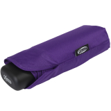 iX-brella Super-Mini-Taschenschirm - winziger Regenschirm im Etui - berry