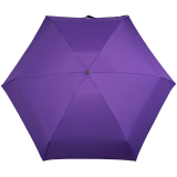 iX-brella Super-Mini-Taschenschirm - winziger Regenschirm im Etui - berry