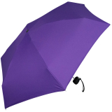 iX-brella Super-Mini-Taschenschirm - winziger Regenschirm im Etui - berry