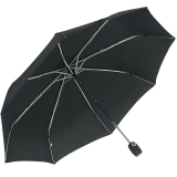 iX-brella stabiler Taschenschirm Mini Regenschirm mit Auf-Zu-Automatik - mid class schwarz