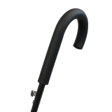 iX-brella Stockschirm 16teilig full-fiber mit Automatik - super stabil - 115 cm black