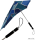 senz original Stockschirm - stabil und sturmfest - sporty blue tracks