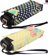 Knirps Regenschirm Mini Taschenschirm Travel klein leicht...