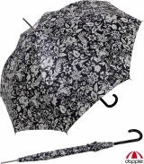 Doppler Damen Stockschirm Carbonsteel mit  Automatik Crossing Flower