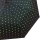 Taschenschirm stabil mit Automatik  schwarz bedruckt - rainbow dots
