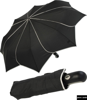 Damen Taschenschirm Pierre Cardin Auf-Zu-Automatik - Sunflower - schwarz