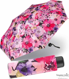 Ultra Mini Taschenschirm Damen Petito klein leicht windfest - delicate flowers