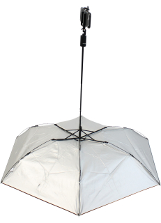 Regenschirm Selfie Stick Bluetooth -Mini UV-Protection Taschenschirm schwarz