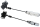 Regenschirm Selfie Stick Bluetooth -Mini UV-Protection Taschenschirm silber