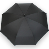 iX-brella Reverse - Automatik Regenschirm umgekehrt - umgedreht zu &ouml;ffnen - schwarz-schwarz