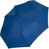 iX-brella Mini Ultra Light - Damen Taschenschirm mit großem Dach - extra leicht - blau