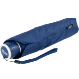 iX-brella Mini Ultra Light - Damen Taschenschirm mit großem Dach - extra leicht - blau