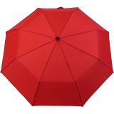 iX-brella Mini Ultra Light - Damen Taschenschirm mit großem Dach - extra leicht - rot