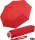 iX-brella Mini Ultra Light - Damen Taschenschirm mit gro&szlig;em Dach - extra leicht - rot