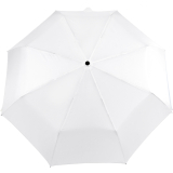 iX-brella Mini Ultra Light - Damen Taschenschirm mit großem Dach - extra leicht - weiß