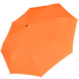 iX-brella Mini Ultra Light - Damen Taschenschirm mit großem Dach - extra leicht - neon orange