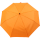 iX-brella Mini Ultra Light - Damen Taschenschirm mit großem Dach - extra leicht - neon orange