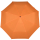 iX-brella Mini Ultra Light - Damen Taschenschirm mit großem Dach - extra leicht - neon orange