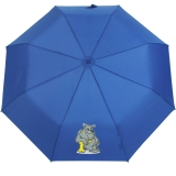 Kinderschirm Jungen Mini Taschenschirm light Kids blau - dog