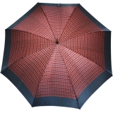 Eleganter Regenschirm Damen Stockschirm Automatik von PERTEGAZ - Trenzado  rot