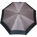 Edler Super Mini Taschenschirm Satin von PERTEGAZ - klein aber extra großes Dach - Trenzado flieder