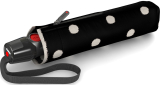 Knirps Taschenschirm T.200 Duomatic - stabil und sturmfest - Dot Art  black