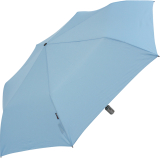Knirps Regenschirm Slim Duomatic - klein und leicht mit Auf-Zu Automatik - sky