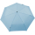 Knirps Regenschirm Slim Duomatic - klein und leicht mit Auf-Zu Automatik - sky