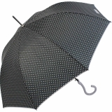Stockschirm Damen mit Automatik Joy Heart - Cats and Dots schwarz