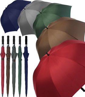 Großer Regenschirm Golfschirm XXL mit Automatik - 123 cm groß
