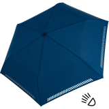 iX-brella Mini Kinderschirm Safety Reflex extra leicht - blau
