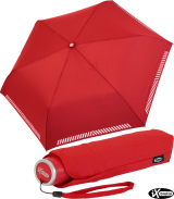 iX-brella Mini Kinderschirm Safety Reflex extra leicht - rot