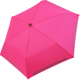 iX-brella Mini Kinderschirm Safety Reflex extra leicht - neon pink