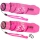 iX-brella Mini Kinderschirm Safety Reflex extra leicht - neon pink