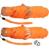 iX-brella Mini Kinderschirm Safety Reflex extra leicht - neon orange